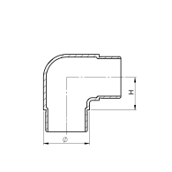 Łączenie poręczy - kolano