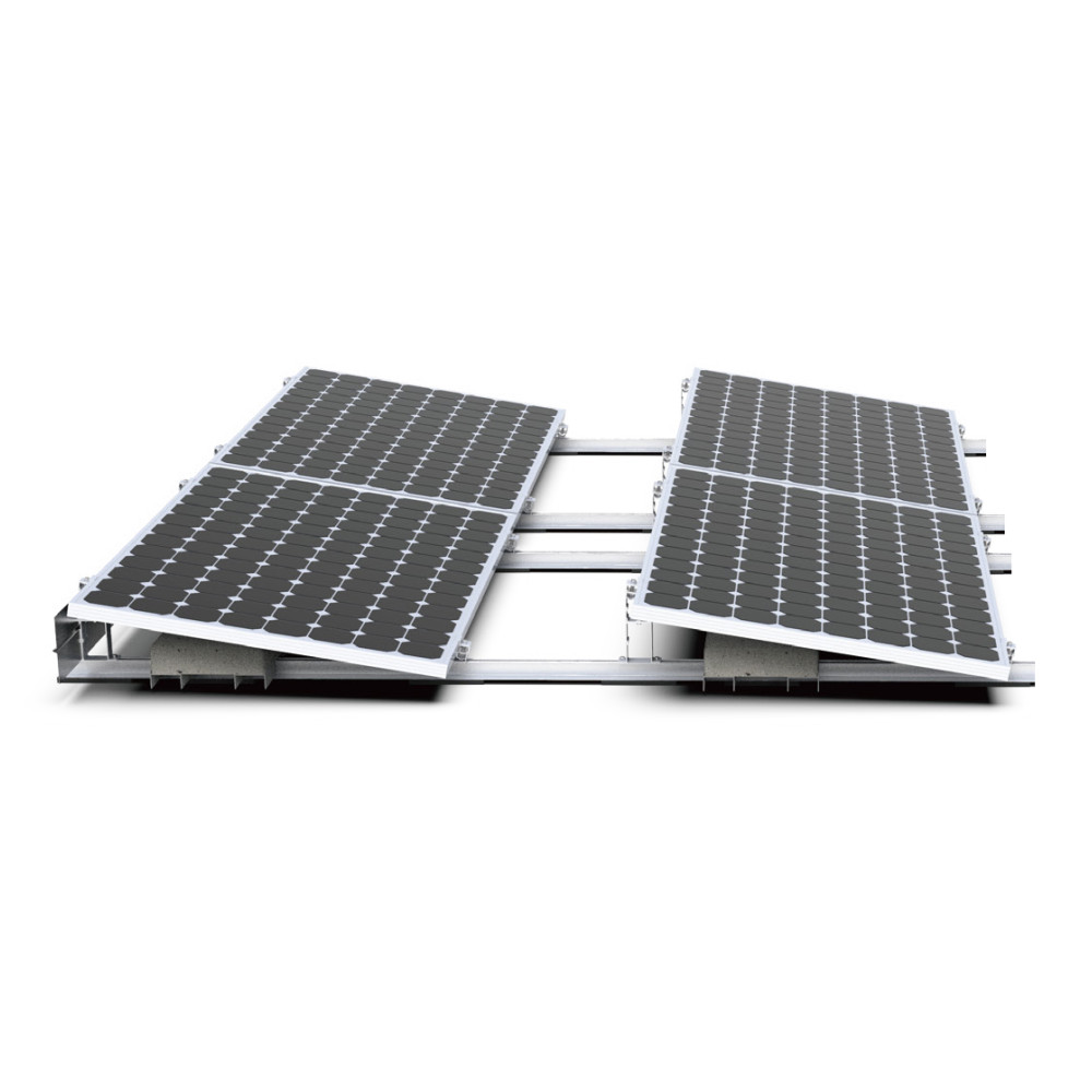 Zestaw na dach płaski 2x2 południe - ULT S 10°