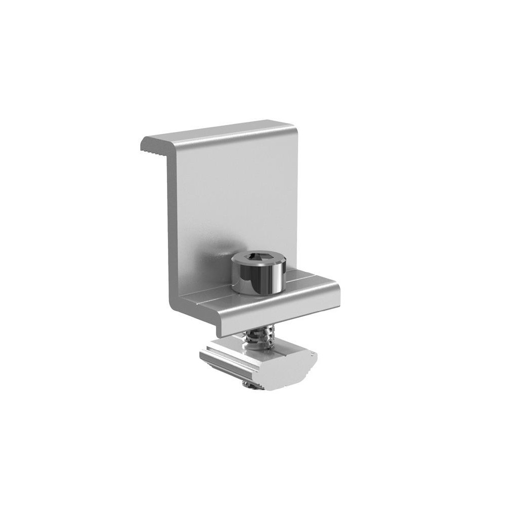 Zacisk końcowy 30 mm ramy panelu PV