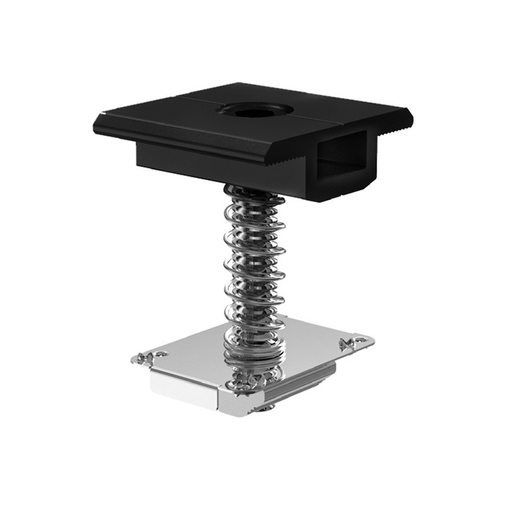 Zacisk centralny 30-40 mm Rama panelu PV czarna