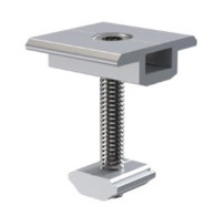 Zacisk środkowy 30-40 mm ramy panelu fotowoltaicznego bez sprężyny