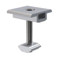 Zacisk środkowy 30-40 mm ramy panelu fotowoltaicznego bez sprężyny