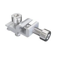 Zacisk uziemiający dla 2 kabli