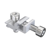 Zacisk uziemiający dla 2 kabli