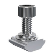 Pryzma ze śrubą i podkładką. dla profili aluminiowych