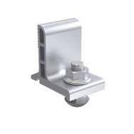 Zacisk montażowy profilu z zasuwą