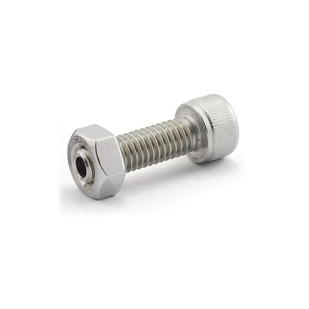 Nierdzewna śruba M8x25 z nakrętką