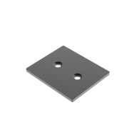 Aluminiowa zaślepka słupka 50x60 R7016