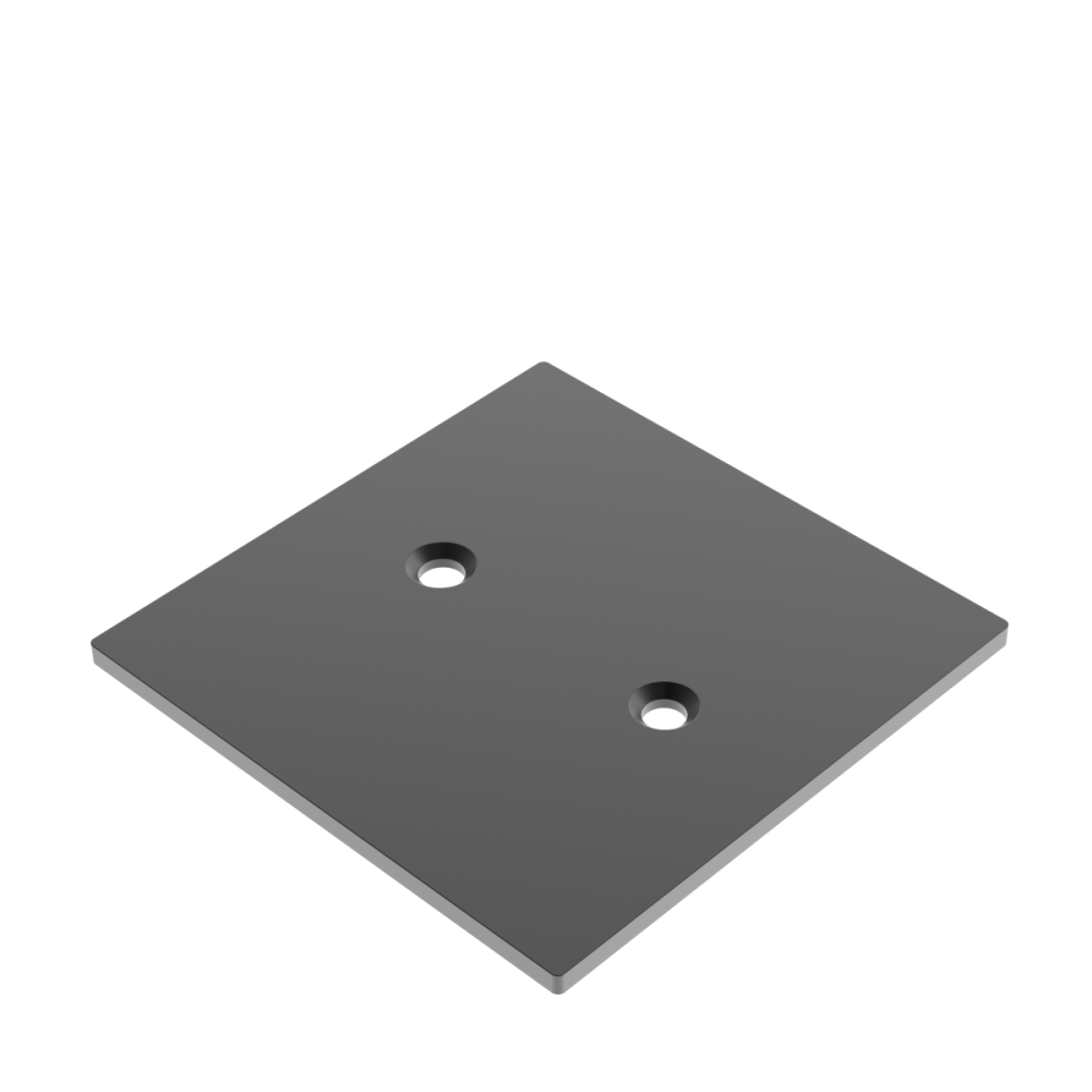 Aluminiowa zaślepka słupka 80x80 R7016