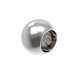 Zaślepka kulista do wypełnień balustrad stal nierdzewna AISI 304 polerowana