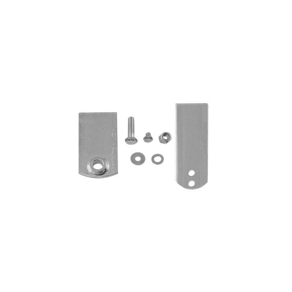 Zestaw kotwiących wsporników do napędów bram skrzydłowych WINGO, lewy i prawy - Domabau.pl