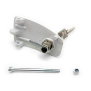 Element odblokowujący z zamkiem do napędu bram Turbo – część zamienna - Domabau.pl