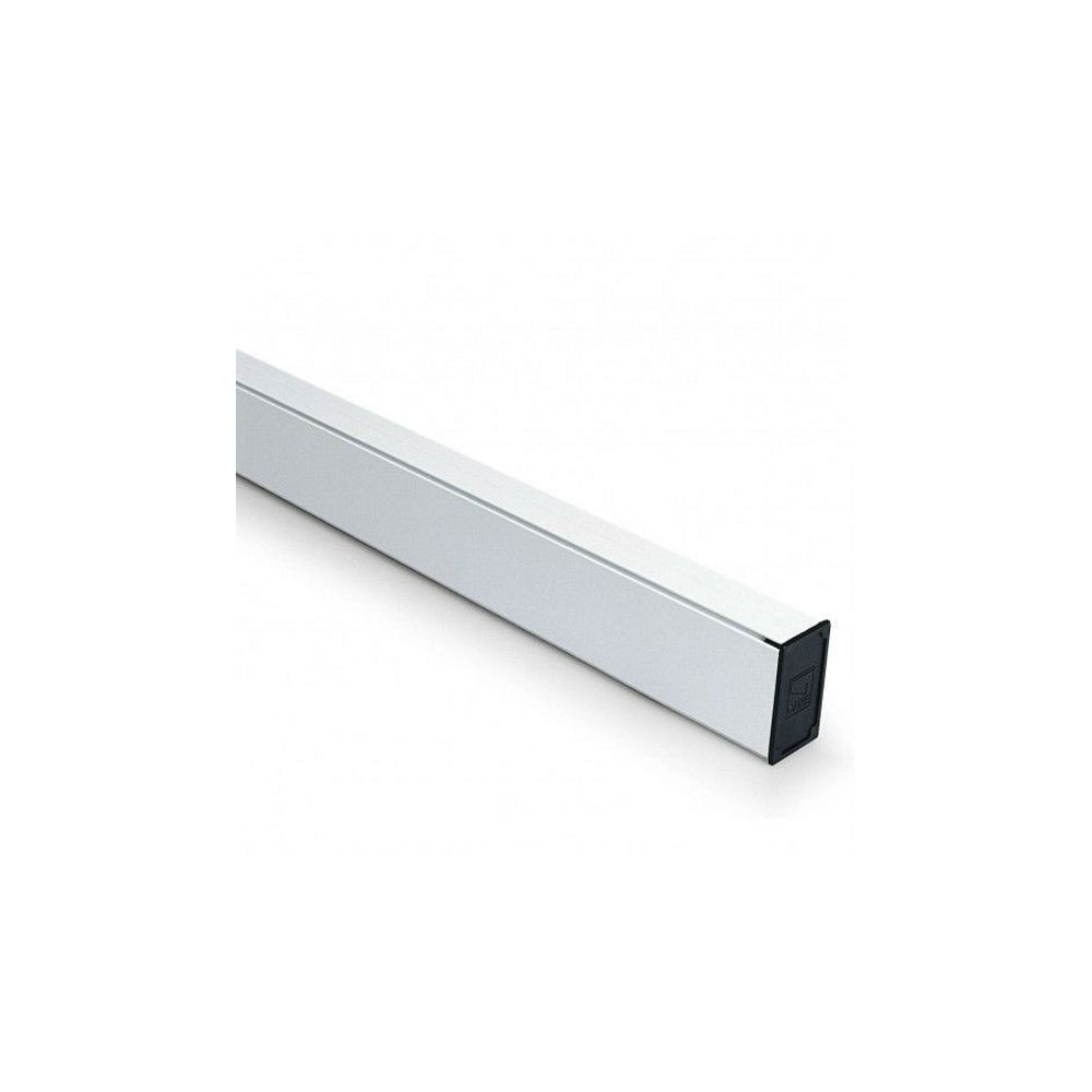 Ramię bariery aluminiowe 60x40x4200 mm białe do bram i parkingów - Domabau.pl