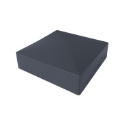 Zaślepka do słupka 70x70mm aluminium antracyt