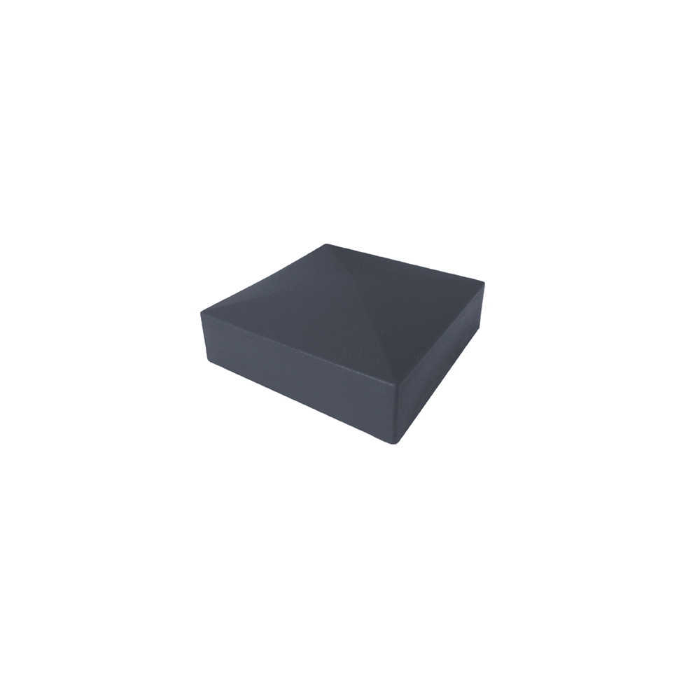 Zaślepka do słupka 70x70mm aluminium antracyt