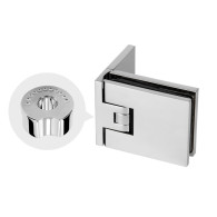 Zawias do drzwi szklanych +/- 90 stopni SwingPro