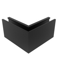 Balustrada-klakson wykonana w całości ze szkła. kotwienie górne profilowane