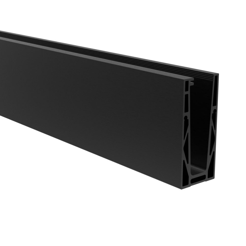 Kotwienie górne o profilu Balustrada całoszklana