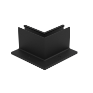 Balustrada-klakson wykonana w całości ze szkła. kotwienie górne profilowane