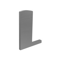 Płyta zaślepiająca do profilu AL/0006-RAL 7016