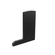 Płyta zaślepiająca do profilu AL/0006-ECO-RAL 9005