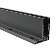 Kotwienie górne o profilu Balustrada całoszklana