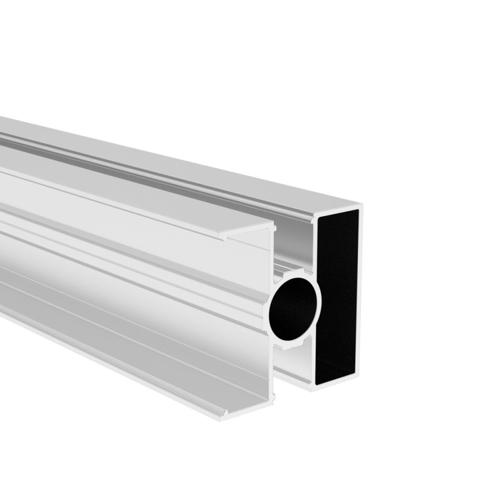 Słupek ogrodzeniowy aluminiowy 60x60 - 6000mm