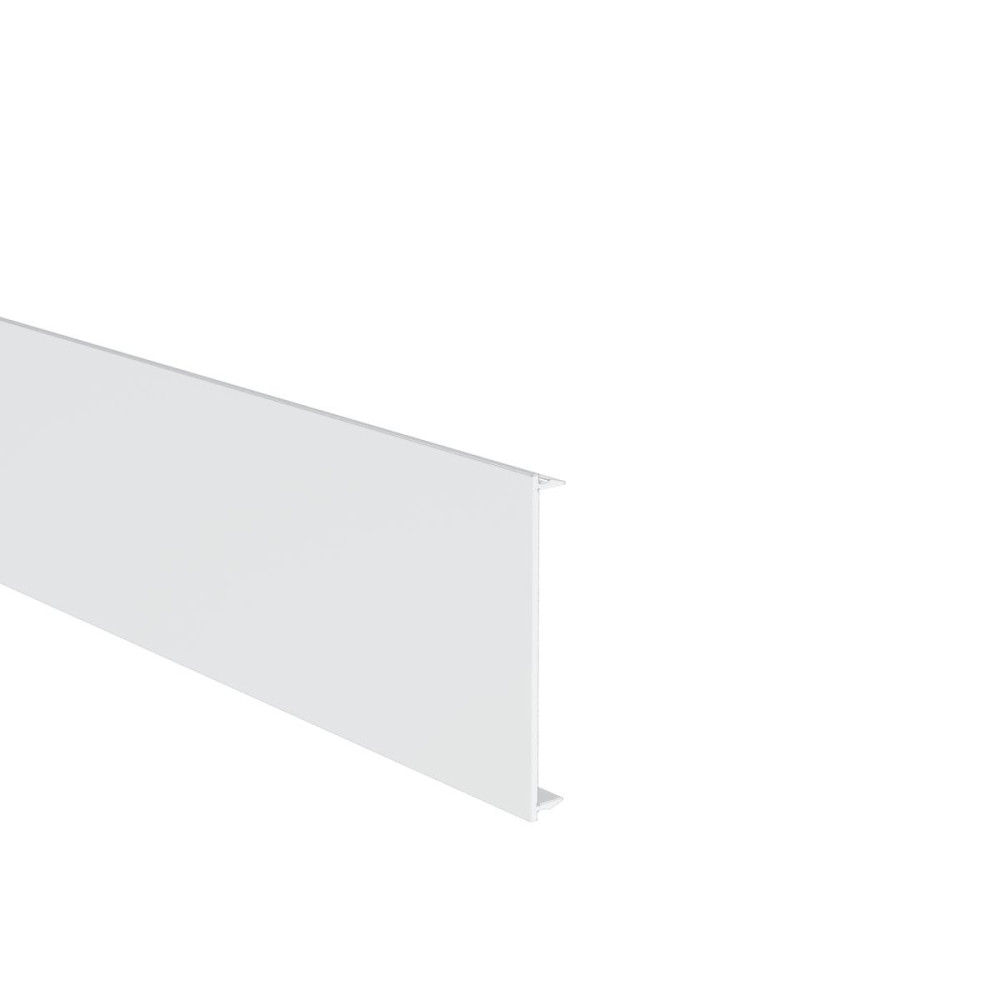 Szeroka szyna osłonowa do ogrodzenia. słupek 60x60-6000mm