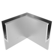 Kotwienie boczne balustrady całoszklanej