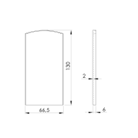 Osłona dla profilu AL/0004-UnoXL-S-E