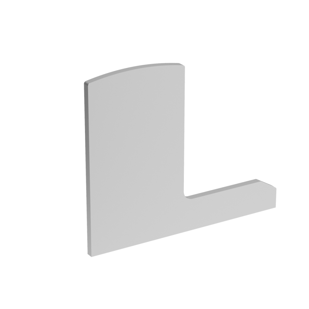 Płyta zaślepiająca do profilu AL/0018-S-E