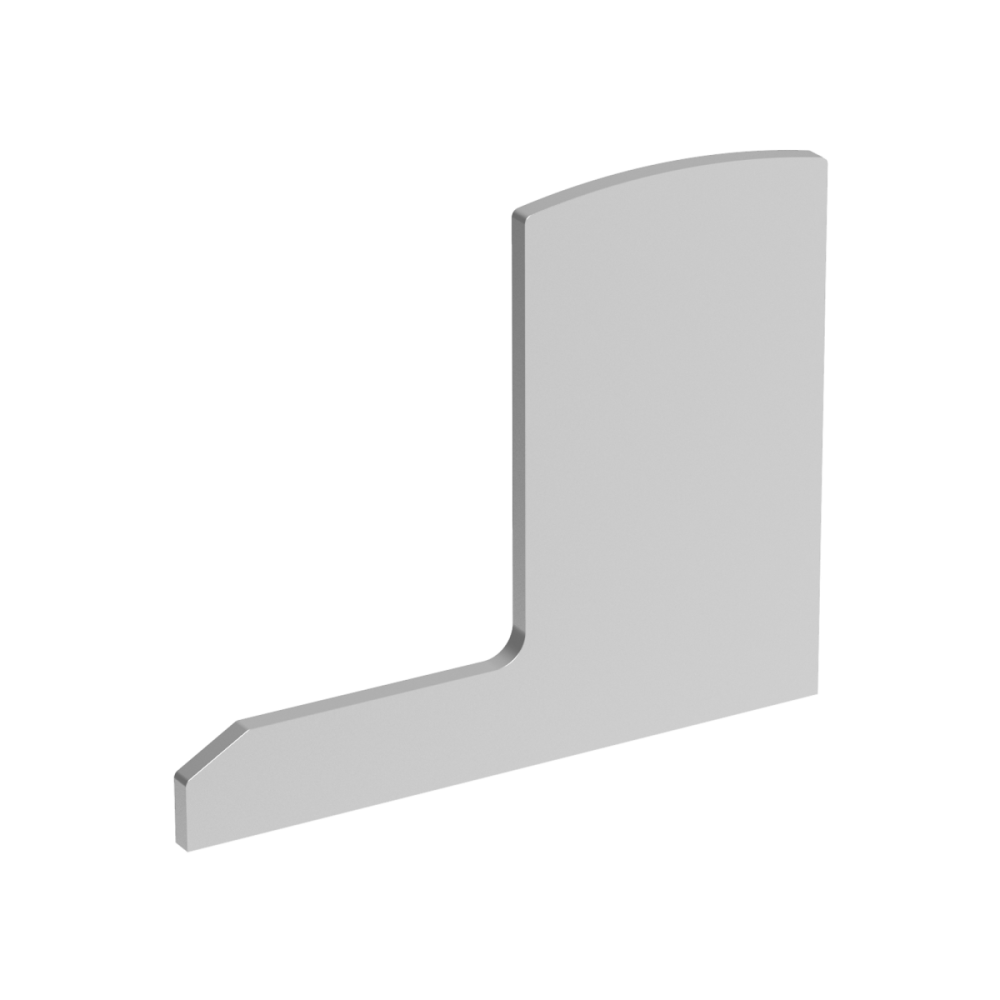 Płyta zaślepiająca do profilu AL/0018-S-E