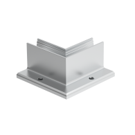 Balustrada-klakson wykonana w całości ze szkła. kotwienie górne profilowane