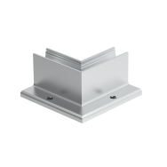 Balustrada-klakson wykonana w całości ze szkła. kotwienie górne profilowane