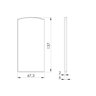 Wtyczka do profilu Al/0005-UNO-S-E