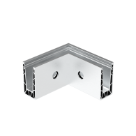 Kotwienie boczne balustrady całoszklanej