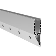 Balustrada całoszklana-profil Kotwienie boczne
