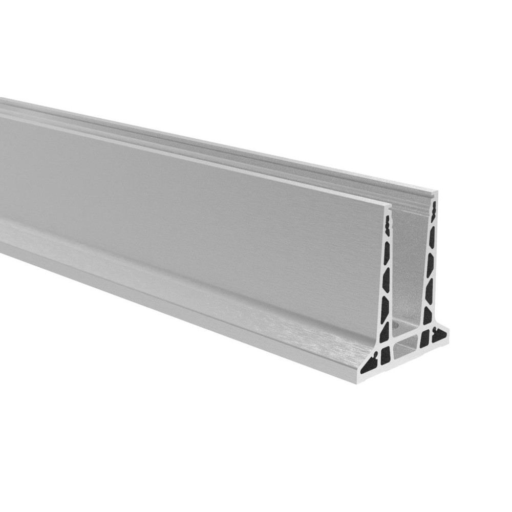 Kotwienie górne o profilu Balustrada całoszklana