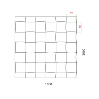 Design 3D sheet, t1,2mm - Zn