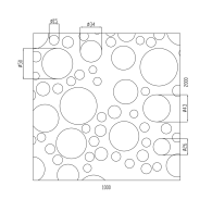 Design 3D sheet, t1,2mm - Zn