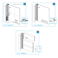 Aluminiowy adapter ogrodzenia do wypełniaczy płyt 1-8 mm - 6000 mm