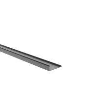 Aluminiowy adapter ogrodzeniowy do desek wypełniających 1-8 mm - szyna maskująca 6000 mm