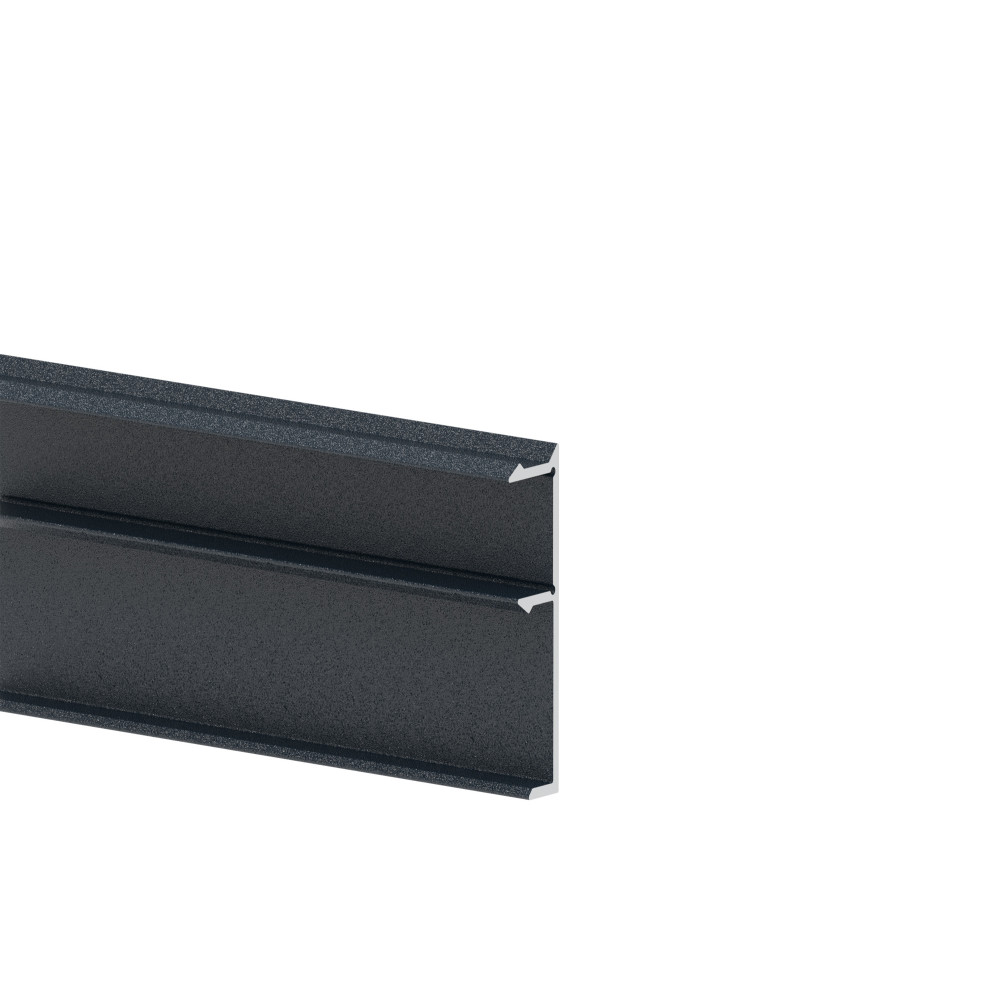 Aluminiowy adapter ogrodzeniowy do wypełniacza - szyna osłonowa 6000 mm