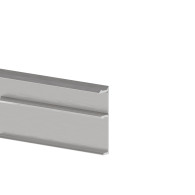 Aluminiowy adapter ogrodzeniowy do wypełniacza - szyna osłonowa 6000 mm