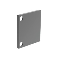 Aluminiowa zaślepka adaptera do listew 20 mm R7016