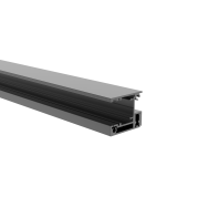 Zestaw aluminiowych adapterów ogrodzeniowych do wypełniacza 20 mm, 40 x 34 - 1,7 m - Antracyt RAL 7016