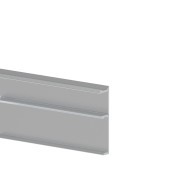 Aluminiowy adapter ogrodzeniowy do wypełniacza - szyna osłonowa 6000 mm