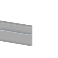 Aluminiowy adapter ogrodzeniowy do wypełniacza - szyna osłonowa 6000 mm