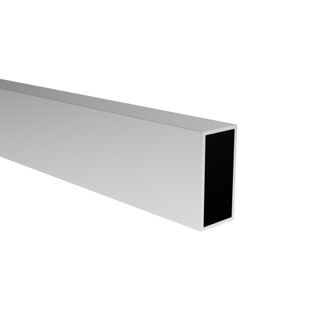 Prostokątny profil aluminiowy