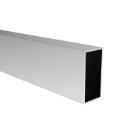 Prostokątny profil aluminiowy